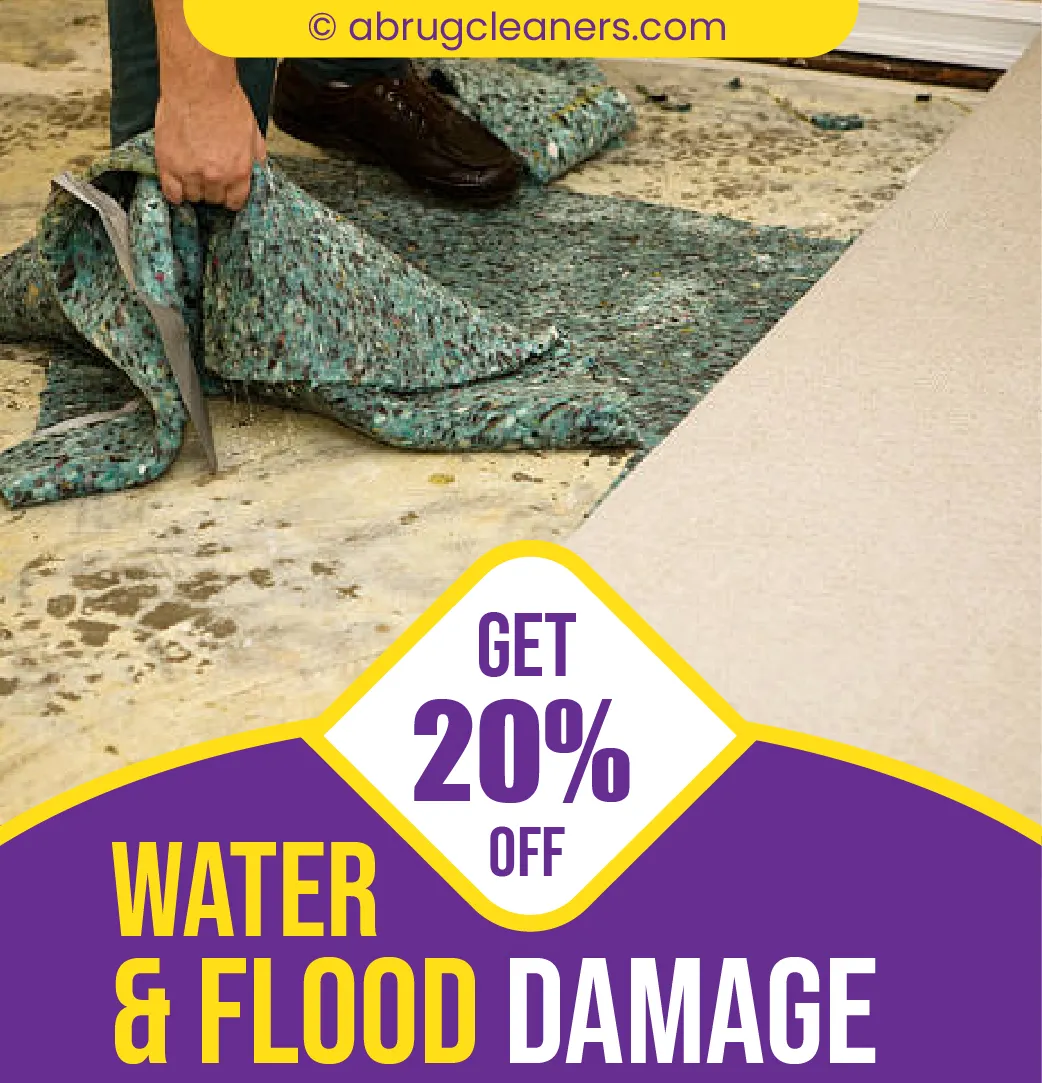 Get 20% Off on Water & Flood Damage cleaning Brooklyn